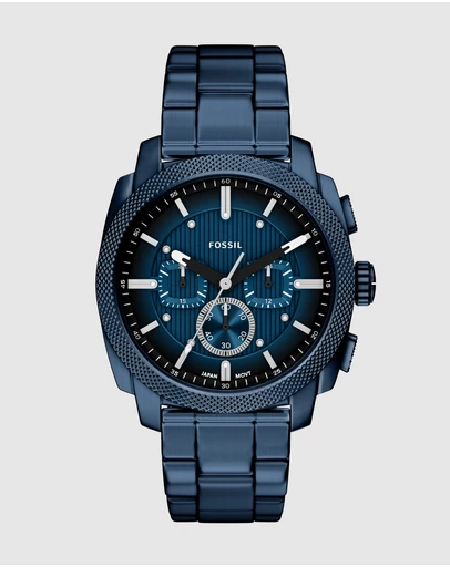 Fossil - Machine Blue Chronograph Watch