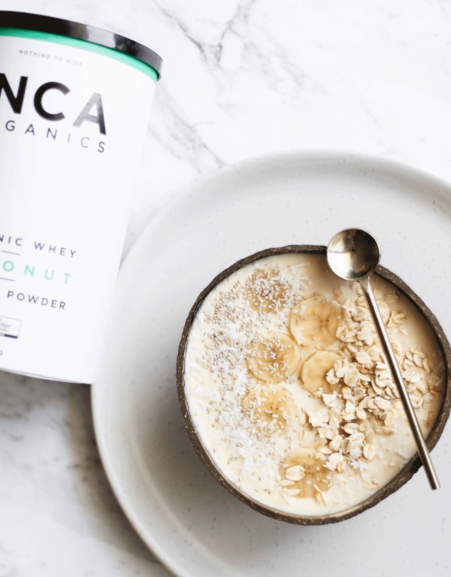 Inca Organics - Certified Organic Whey Protein Powder - Coconut