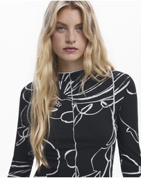 Desigual - Vase Silhouettes T-shirt