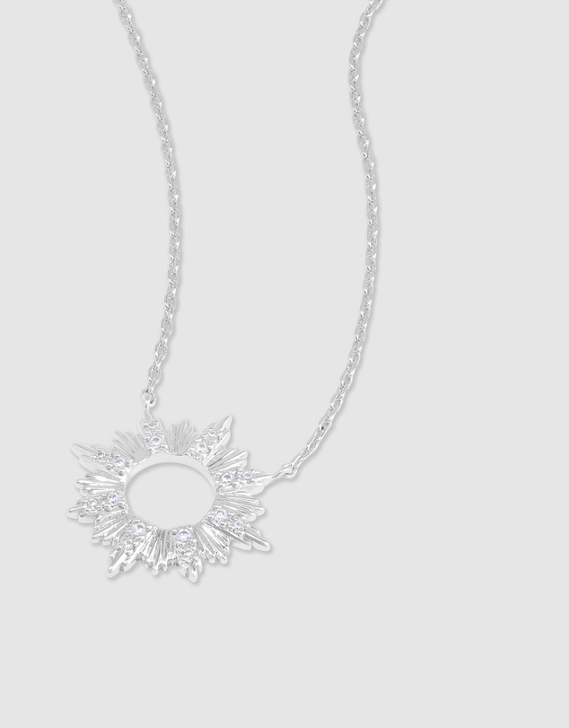 Wanderlust + Co - Sunseeker Silver Necklace