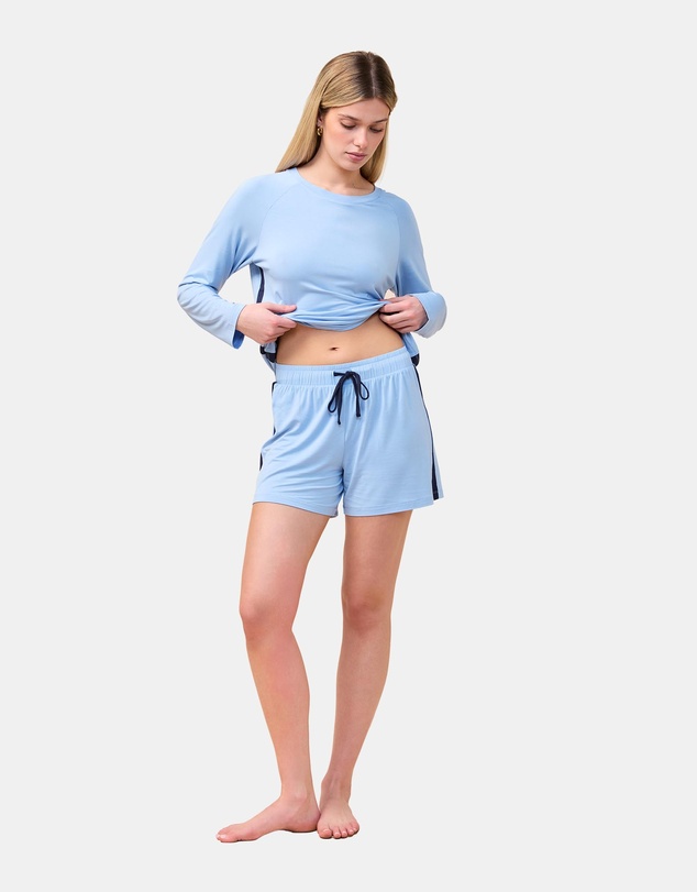 Gingerlilly - Pippa Bamboo Shorts with stripe