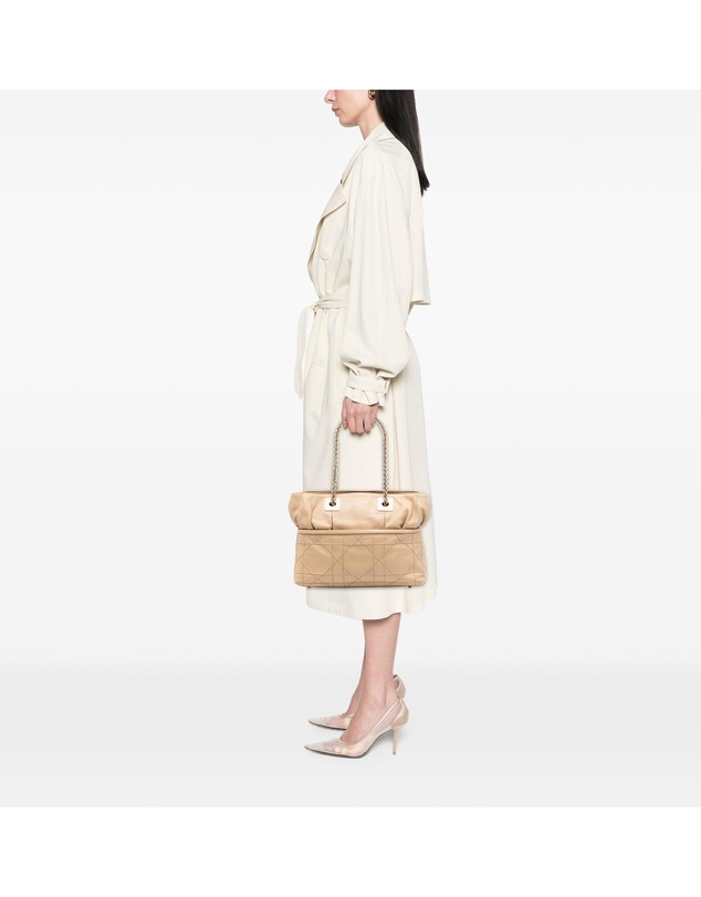 Pre-Loved by Azura Reborn - Pre-Loved Lambskin Cannage Granville Chain Tote