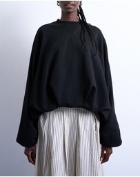 TOPSHOP - Balloon Hem Sweat