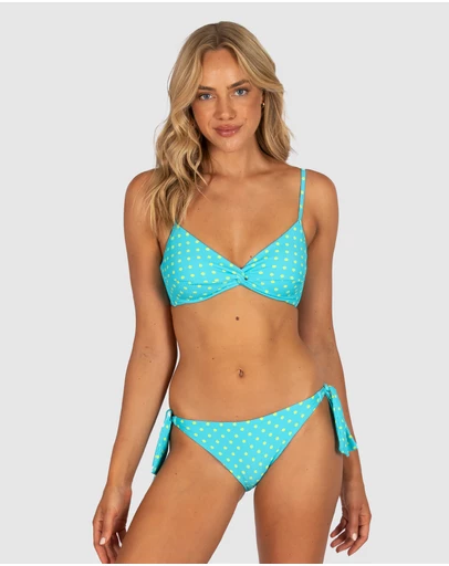 Baku Swimwear - Parisian Summer Twist Bralette Bikini Bra Top