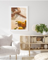Olive et Oriel - Pool Time II Art Print
