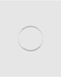 Kuzzoi - ICONIC EXCLUSIVE - Ring Men Band Organic Structured in 925 Sterling Silver