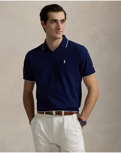 Polo Ralph Lauren - Jacquard Mesh Polo Shirt