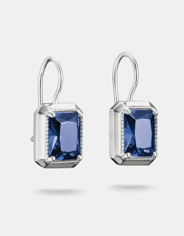 THOMAS SABO - THOMAS SABO Earrings with nanocrystal in octagon cut