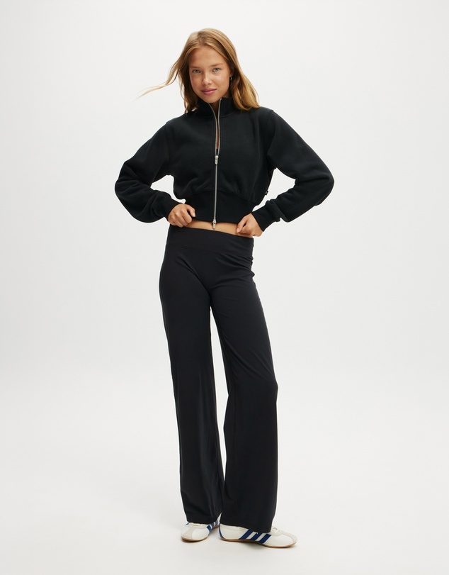 Cotton On Body Active - Plush Fitted Zip Through Jacket