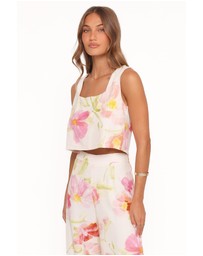 Petal & Pup - Devlin Top - Pink Garden Floral