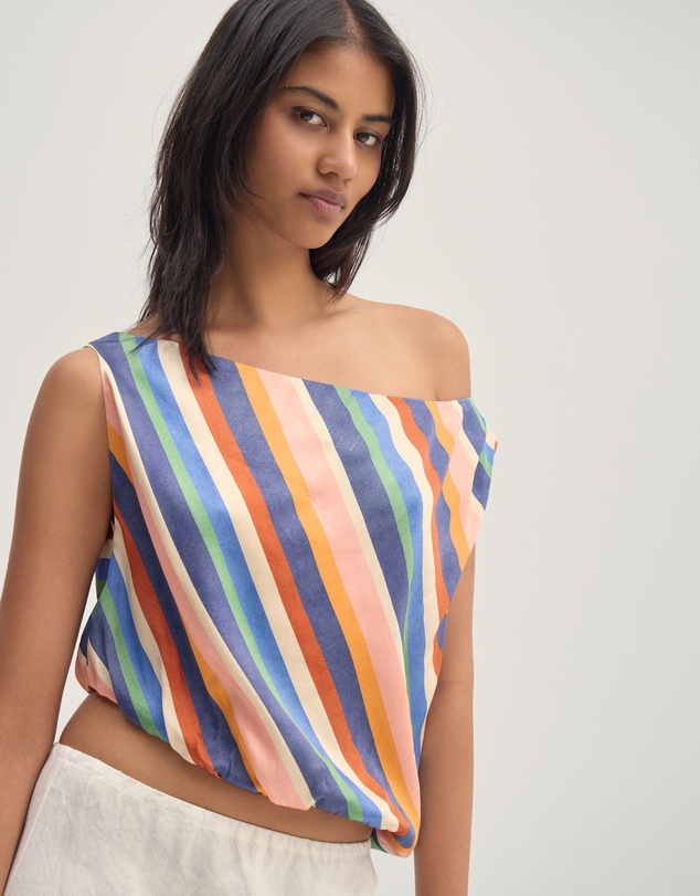 Oxford - Sandy Striped Top