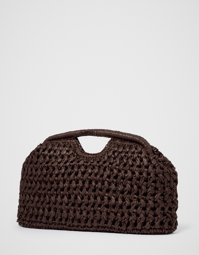 Forever New - Shara Weave Frame Clutch Bag