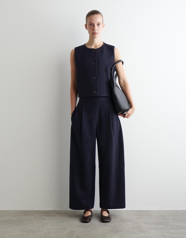 COS - Boiled Merino Wool Waistcoat