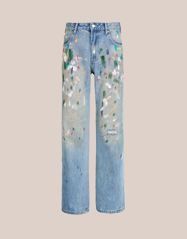 Found - Multi Color Painter Jeans