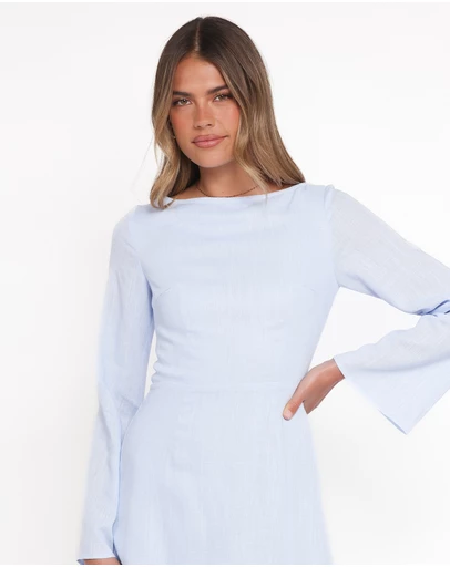 Petal & Pup - Cynthia Mini Dress - Periwinkle