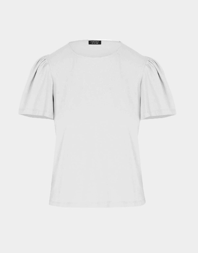 Forcast - Cayla Gathered Sleeve Tee