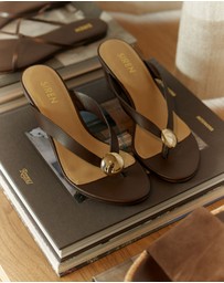 Siren - Chloe Thong Wedges