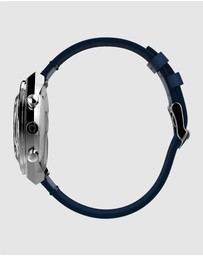 TIMEX - Q Timex® Chronograph 40mm Leather Strap Watch