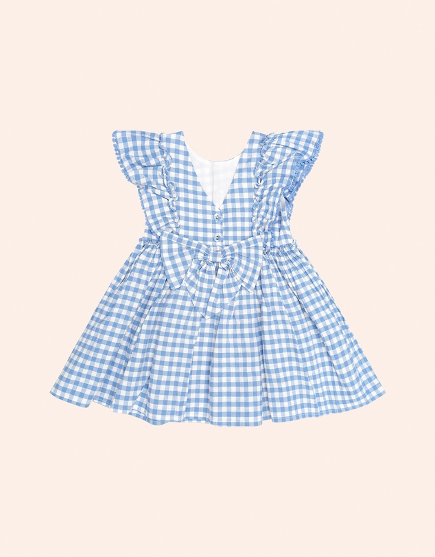 Huxbaby - Gingham Bow Dress - Babies-Teens