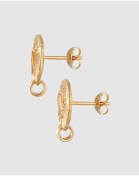Haze & Glory - ICONIC EXCLUSIVE - Earrings Stud Liza 925 Sterling Silver Gold-Plated