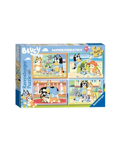 Ravensburger - 4x42pc-bluey Gotta Be Done