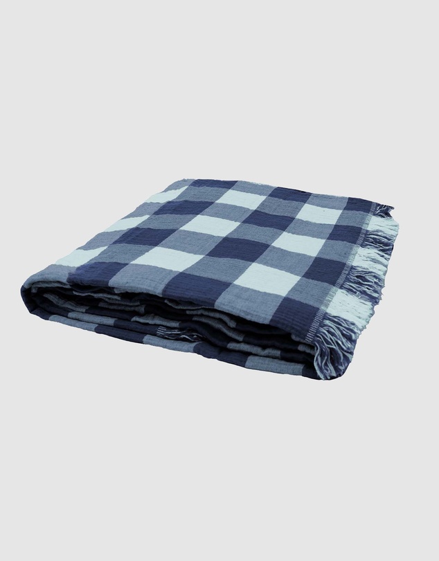 Bambury - Willow Cotton Gingham Throw