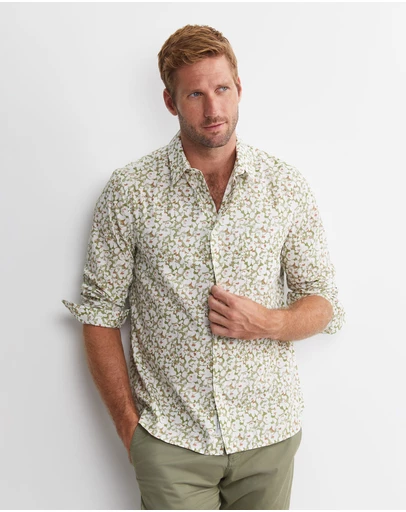 Sportscraft - George Long Sleeve Print Shirt