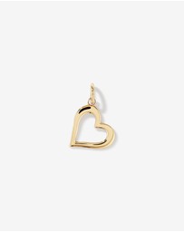 Michael Hill - Open Love Heart Pendant in 10kt Yellow Gold