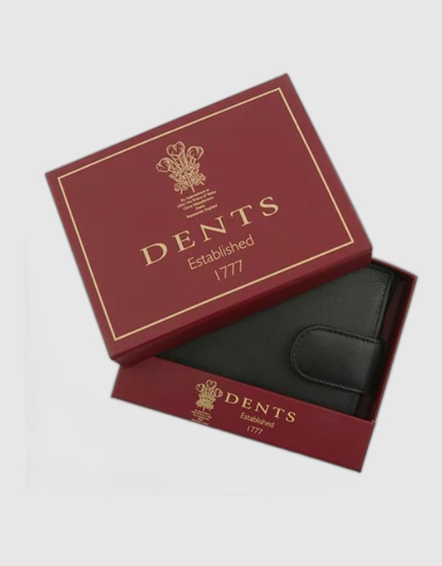 DENTS - Nappa Leather Billfold Coin Wallet with RFID Protection