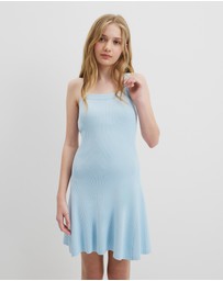 Country Road - Teen Rib Knit Tank Dress