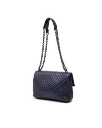 Pre-Loved by Azura Reborn - Pre-Loved Small Nappa Intrecciato Stitched Olimpia Shoulder Bag