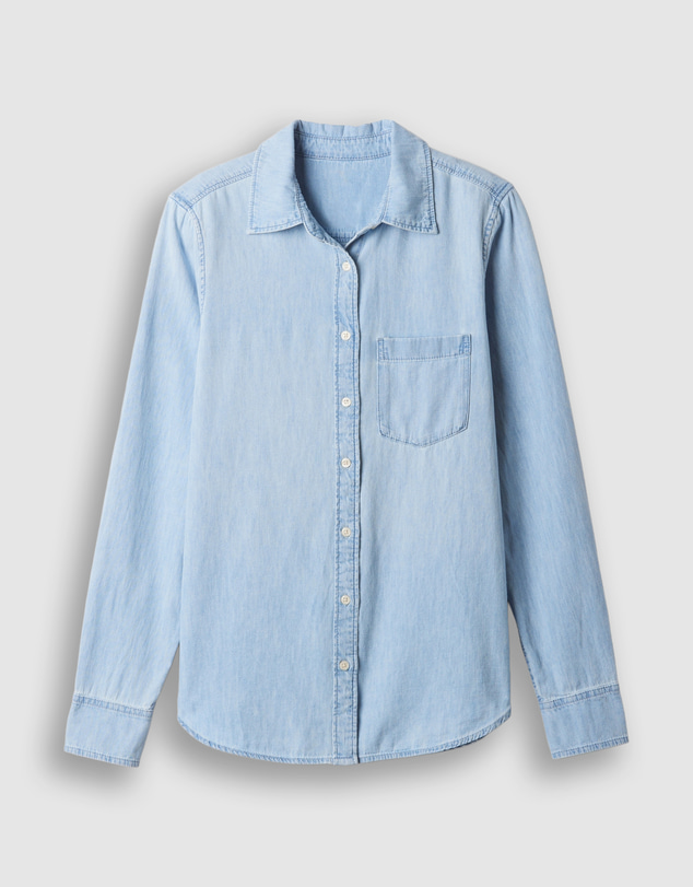 GAP - Organic Cotton Denim Classic Shirt