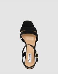 Dune London - Molten - Black Suede