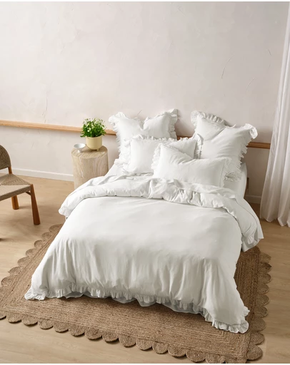 Linen House - Vintage Ruffle Quilt Cover Set