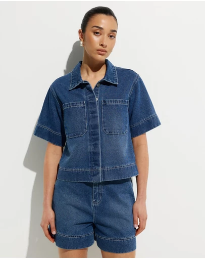 Calli - Charly Denim Shirt
