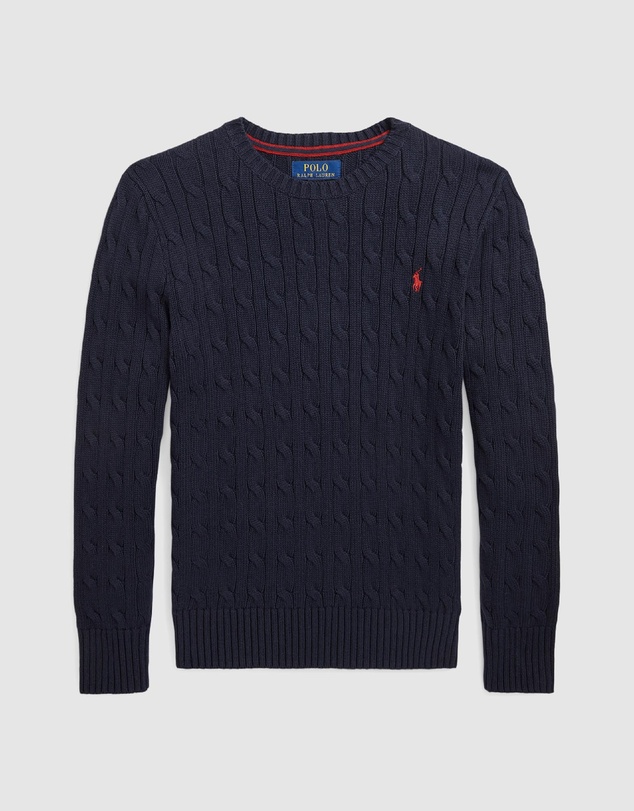 Polo Ralph Lauren - Cable-Knit Cotton Sweater - Teens