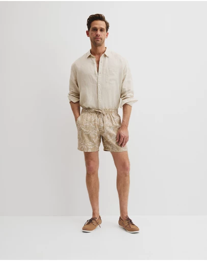 Country Road - Organically Grown Linen Print 6