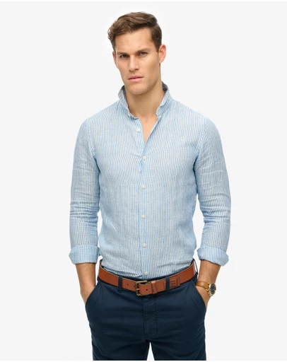 Superdry - Vacation Long Sleeve Linen Shirt