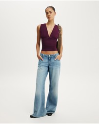 Cotton On - Hold Me Gathered V Tank