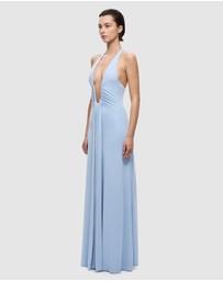 MISHA - Jennifer Cupro Maxi Dress