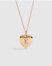 Seed Heritage - Diamante Initial Locket