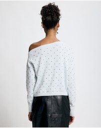 Lover - Ramona Stud Asymmetrical Jumper