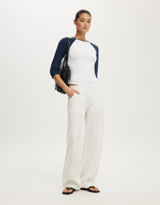 Cotton On - Lexi Low Rise Utility Pant