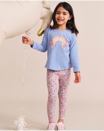 Huxbaby - Whimsical Rainbow Top - Babies-Kids