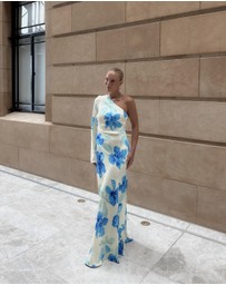 KIVARI - Sophie One Sleeve Maxi Dress