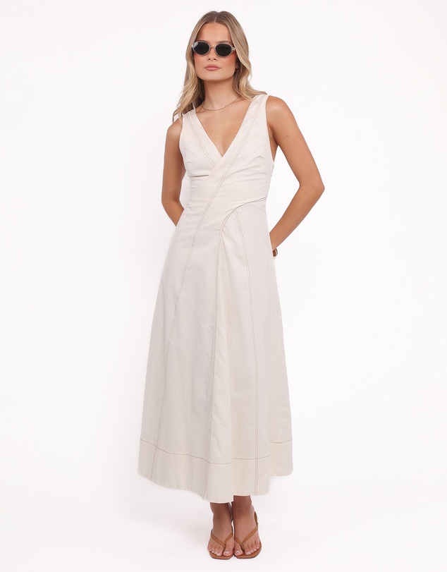 Petal & Pup - Saffron Midi Dress - Ivory