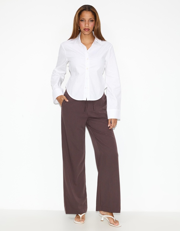 Dazie - Lacey Tie Back Shirt