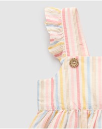 Purebaby - Linen Blend Pinnie -Kids-Babies
