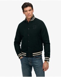 Superdry - Varsity Monogram Wool Bomber