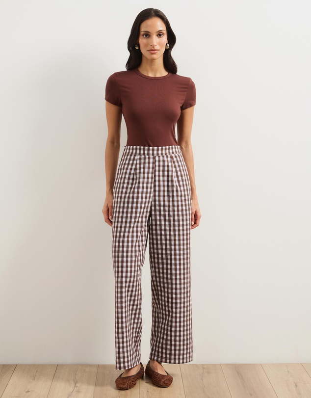 Atmos&Here - Larisa Gingham Pants